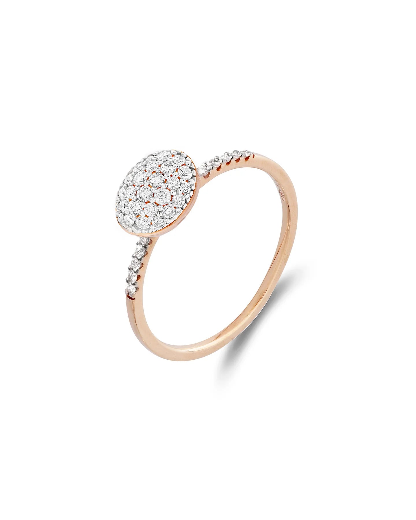 Elite Diamonds and Gold Romantic Engagement Ring (Small) - Orsini Jewellers