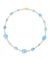 Nanis Ipanema Aquamarine and Diamond Bars Collar Necklace - Orsini Jewellers