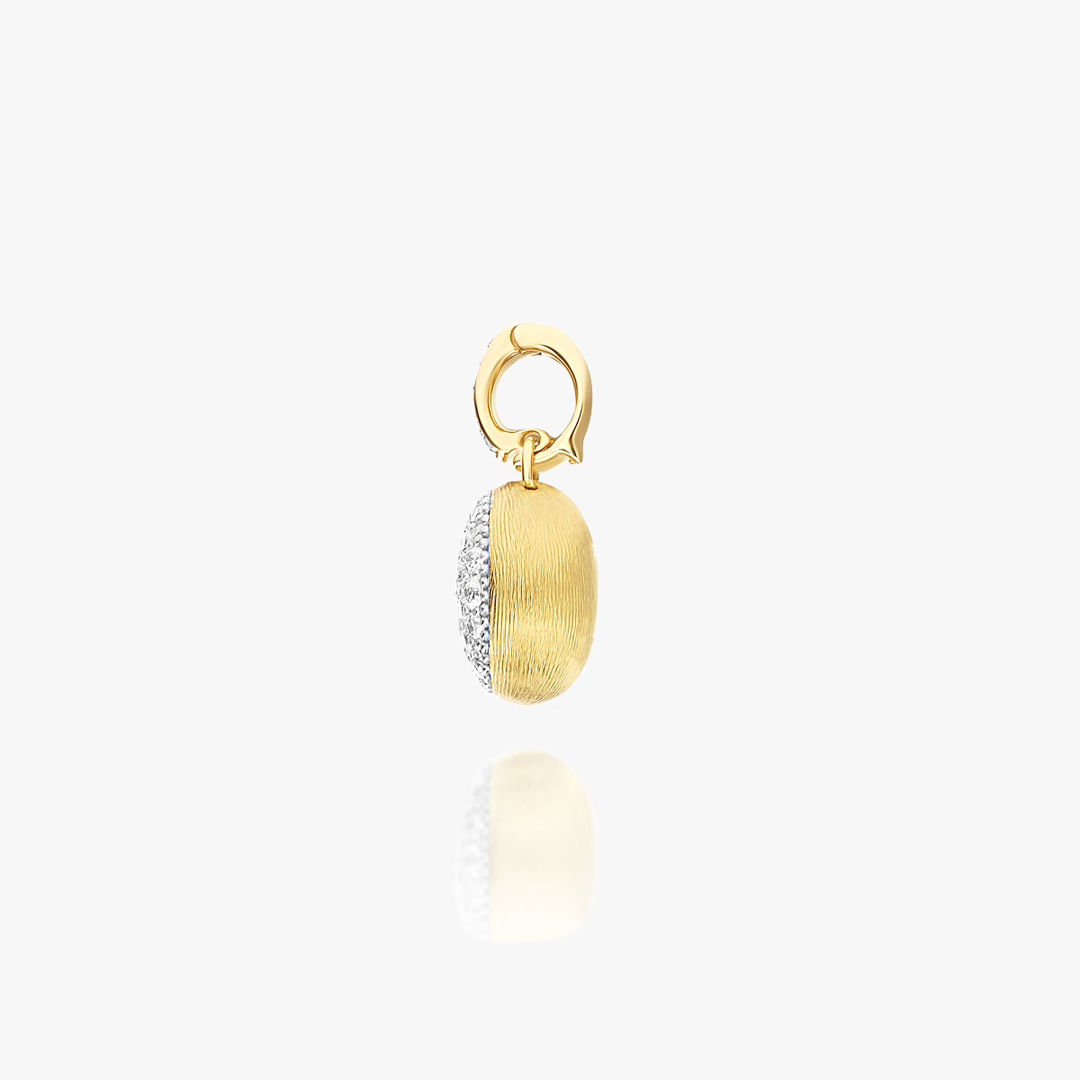 Nanis Muse Boule Diamond Pave Pendant in Gold (Small) PS14-609 diamond necklace at orsini