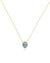 Nanis Reverse Blue Diamonds, Swiss Blue Topaz, Green Sapphires and London Blue Topaz Reversible Necklace - Orsini Jewellers