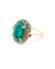 Nanis Reverse Gold, Sapphire, Tsavorite, Amethyst, Green Labradorite and Rock Crystal Double Face Ring (Large) - Orsini Jewellers