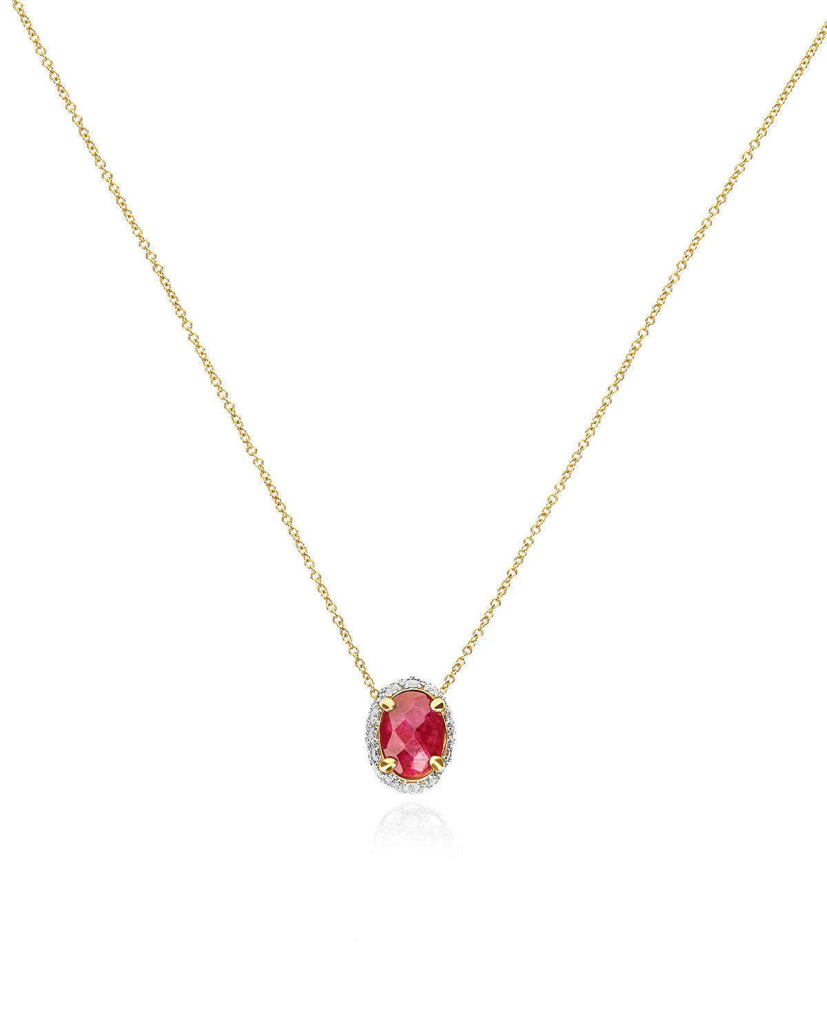 Nanis Reverse Ruby and Diamonds Reversible Necklace - Orsini Jewellers