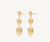 Marco Bicego Siviglia 18k Gold Earrings 3 Drop - Orsini Jewellers