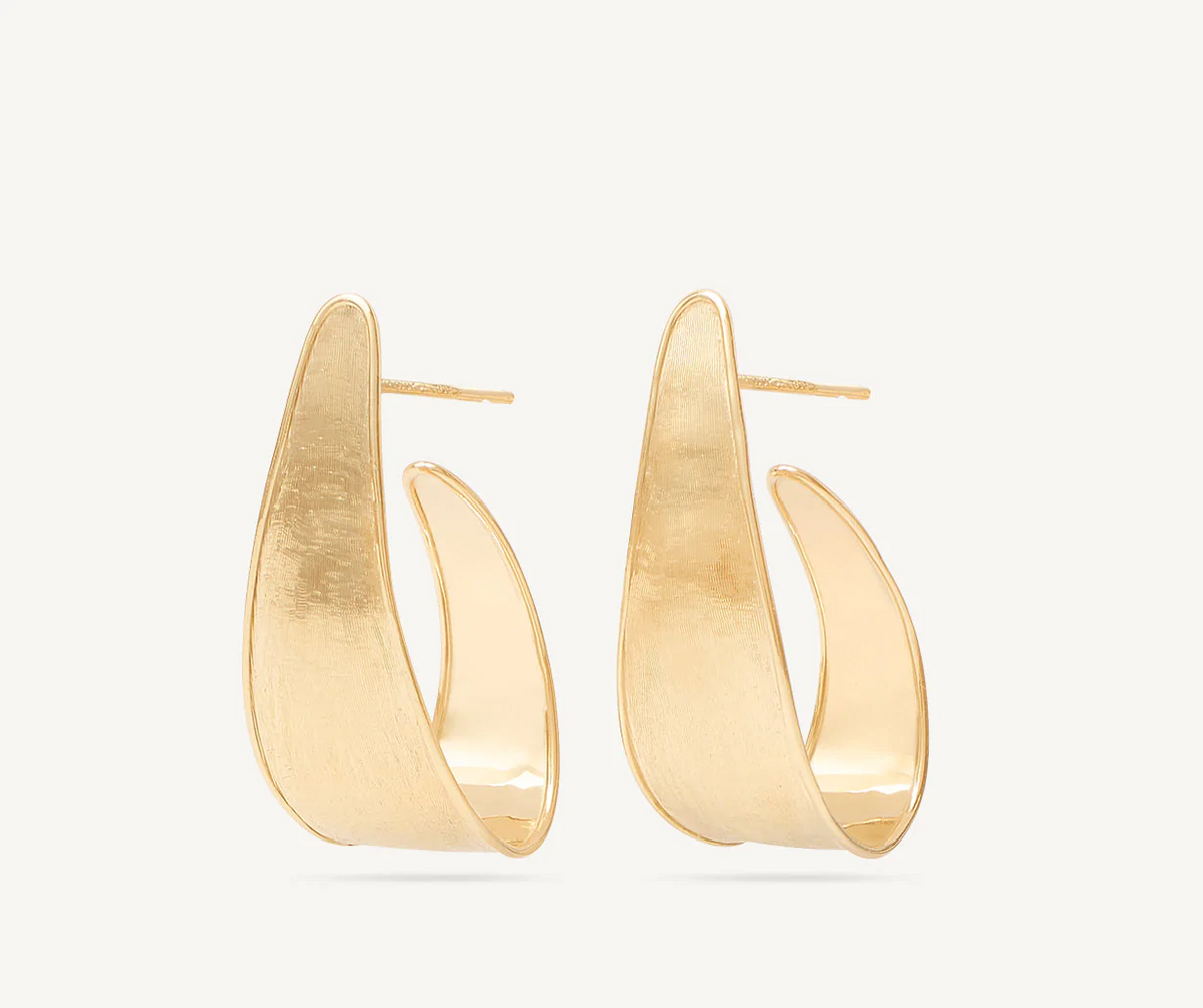 Marco Bicego Lunaria Hoop Earrings 18k Gold - Orsini Jewellers