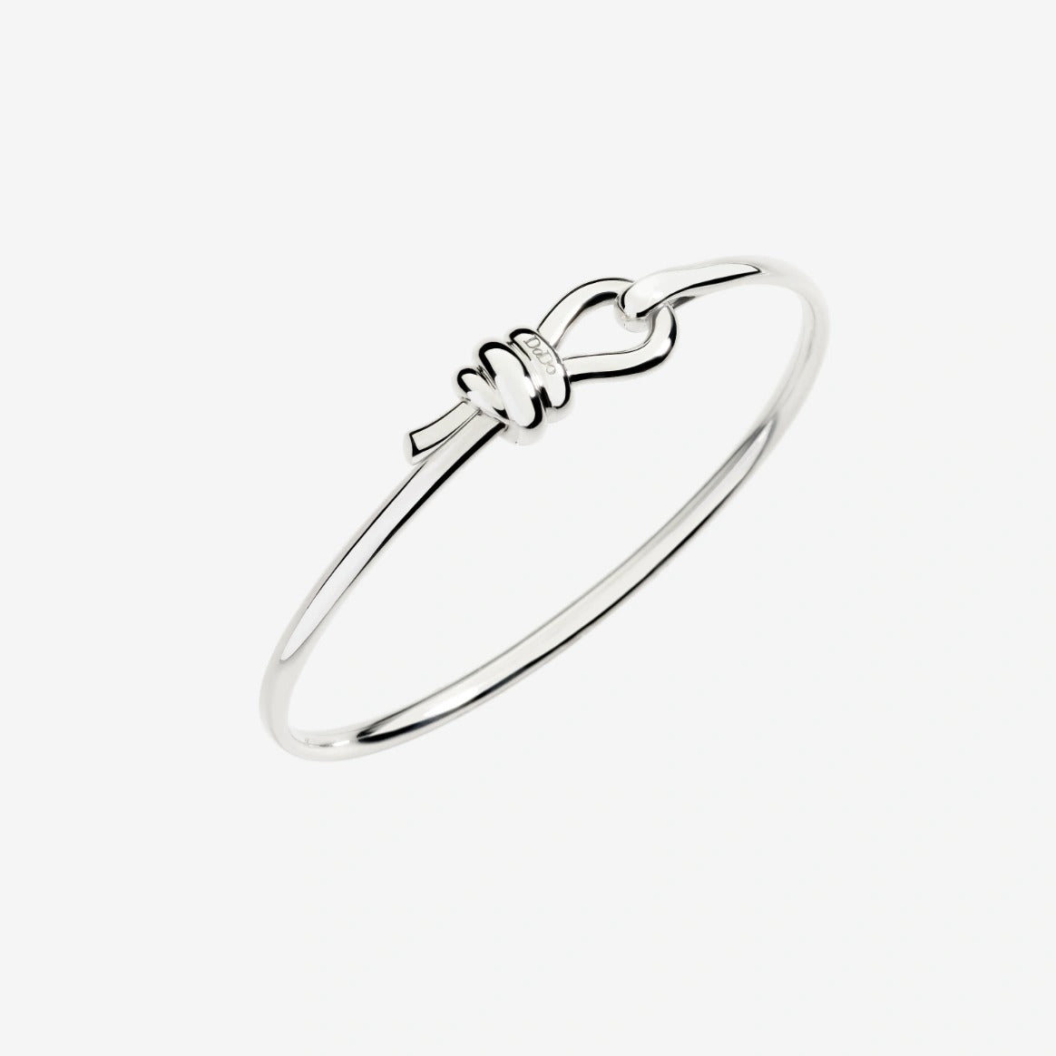 Dodo sterling silver forever knot Nodo bangle bracelet