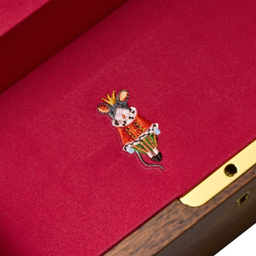 Orsini Fine Jewellery - Ballet Musical Walnut Jewellery Box - Nutcracker Ballet 