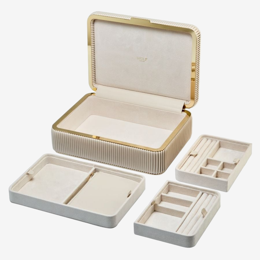 Orsini Fine Jewellery WOLF - Bella Medium Jewellery Box in Bone