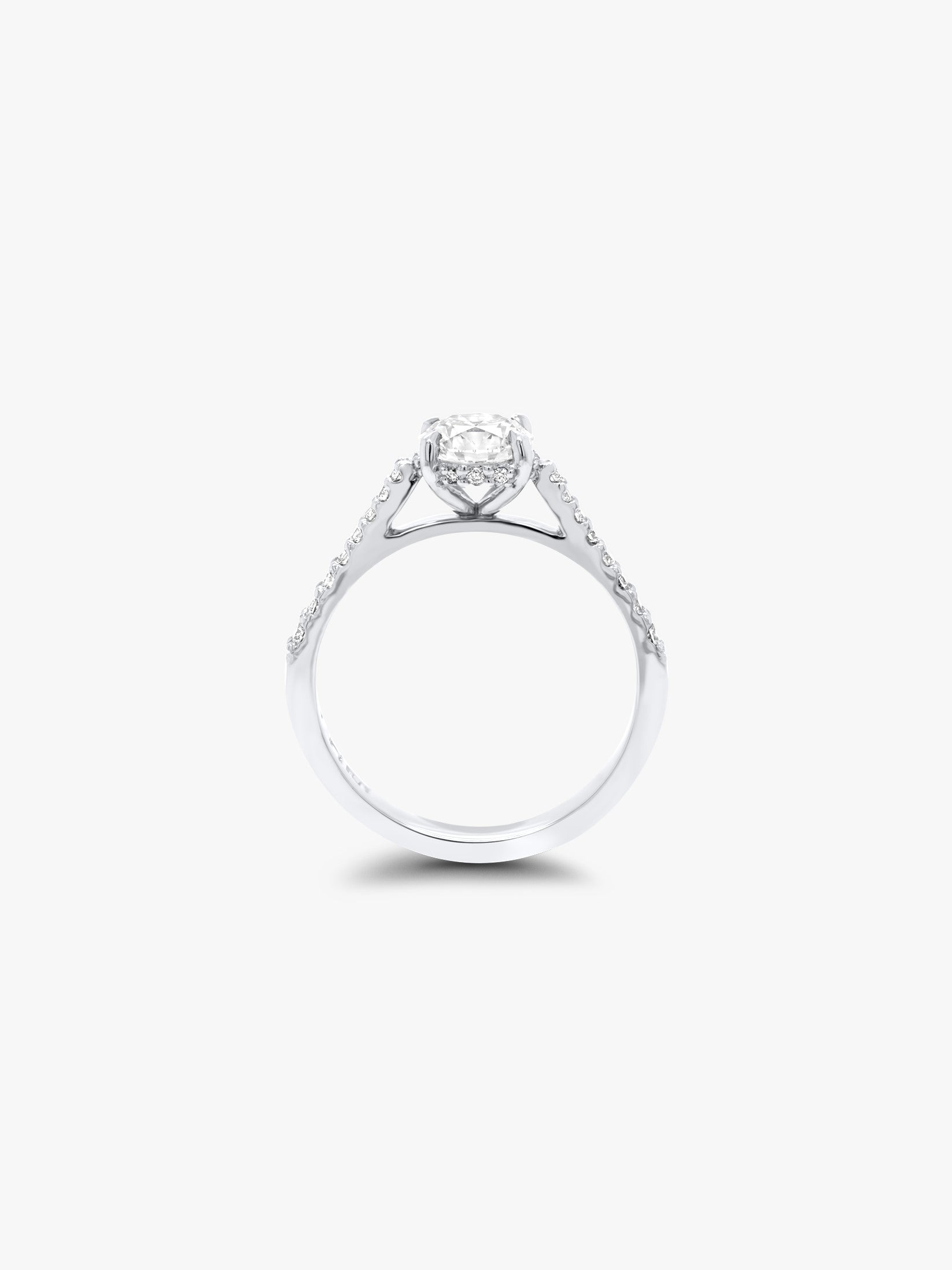Orsini Fine Jewellery Diamond Engagement Ring Bernini Design Front View