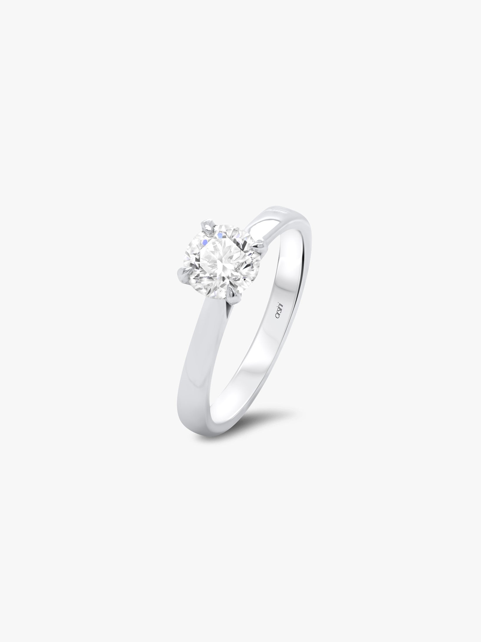 Tulipano Solitaire Diamond Engagement Ring Orsini Fine Jewellery