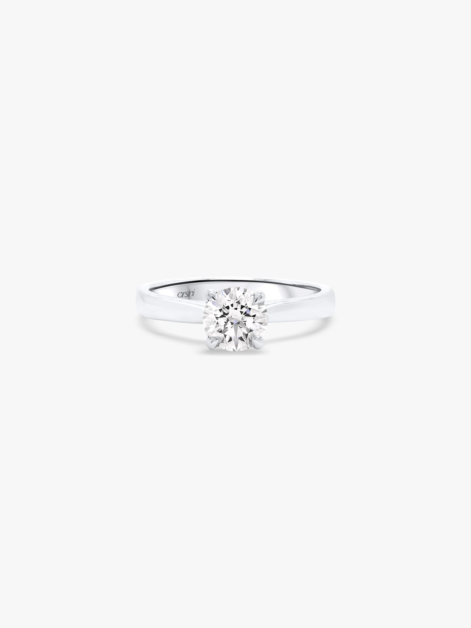 Tulipano Solitaire Diamond Engagement Ring Orsini