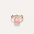 Pomellato Nudo Classic Ring 18k Gold with Pink Quartz Rose