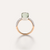 Pomellato Nudo Petit Ring 18k Gold Prasiolite & Diamonds - Orsini Jewellers
