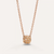 Pomellato Petit Nudo 18k Gold Necklace with Brown Diamonds