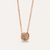 Pomellato Petit Nudo 18k Gold Necklace with Brown Diamonds