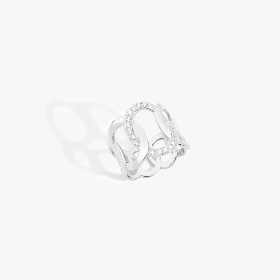 Pomellato Brera white gold ring Orsini
