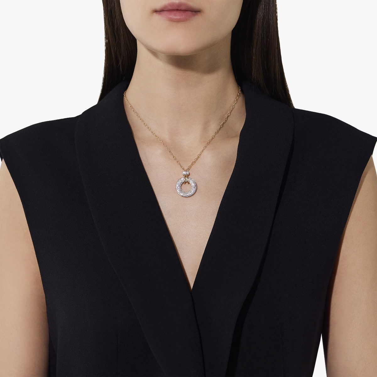 Pomellato Iconica Necklace with Diamond Pendant