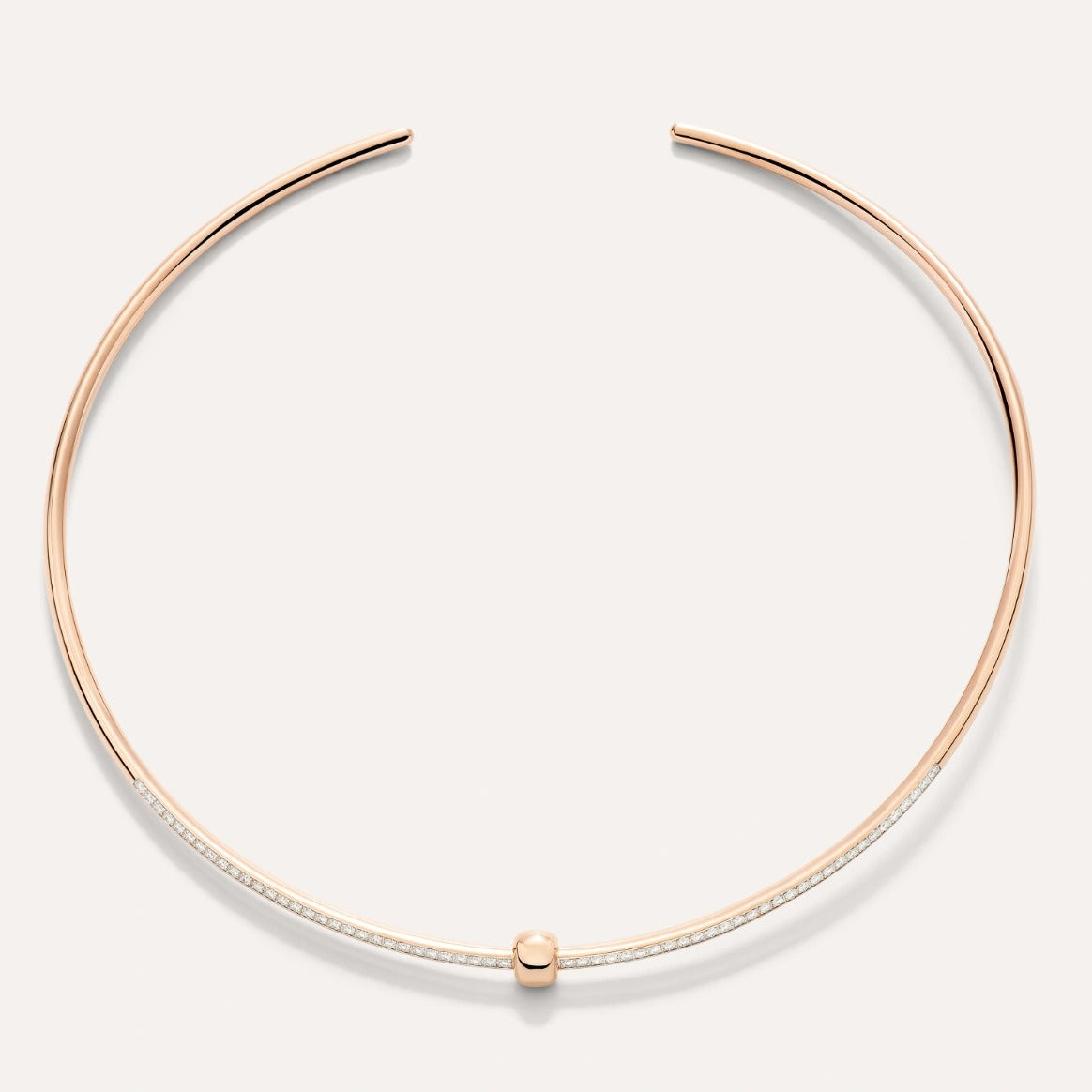Pomellato Together 18k Gold and Diamond Choker Necklace PCC5014_O7WHR_DB000