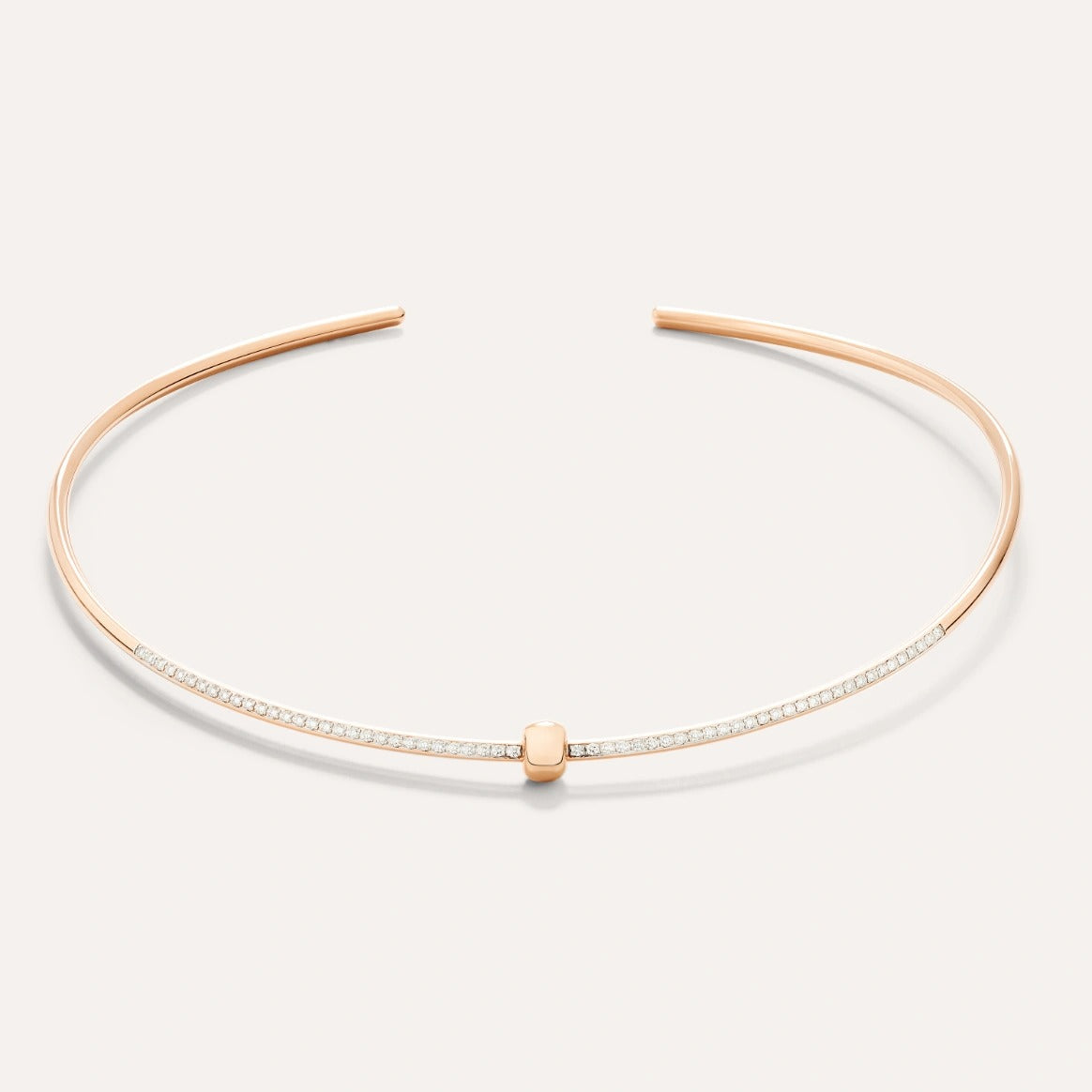 Pomellato Together 18k Gold and Diamond Choker Necklace PCC5014_O7WHR_DB000