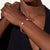 Pomellato Together Bangle in 18k Rose Gold with White Diamonds PBC5010_O7WHR_DB000