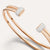 Pomellato Together Bangle in 18k Rose Gold with White Diamonds PBC5010_O7WHR_DB000
