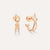 Pomellato Together Crossover Earrings in 18k Gold POC4010_O7000_00000