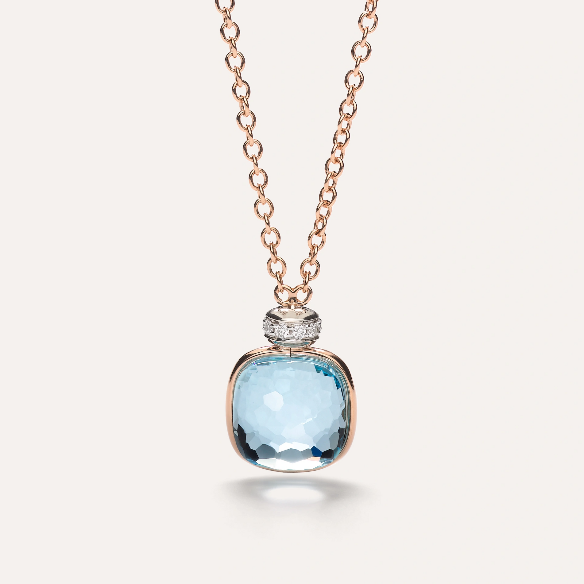 Pomellato_necklace-nudo-white-gold-18kt-rose-gold-18kt-diamond-blue-topaz