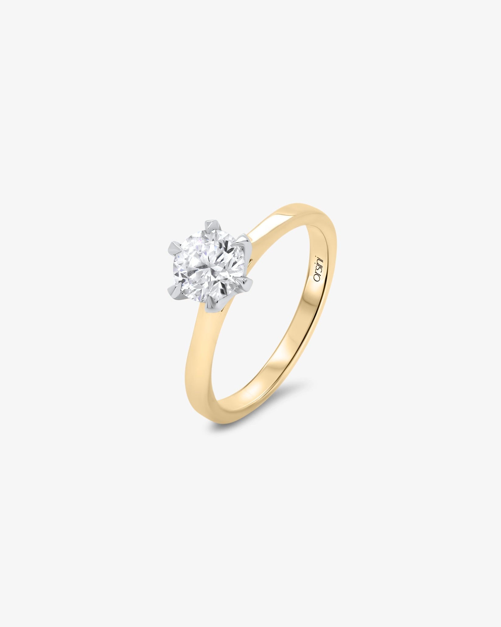 solitaire classic diamond ring
