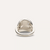 Reverse Image of Pomellato white gold and diamond sabbia ring