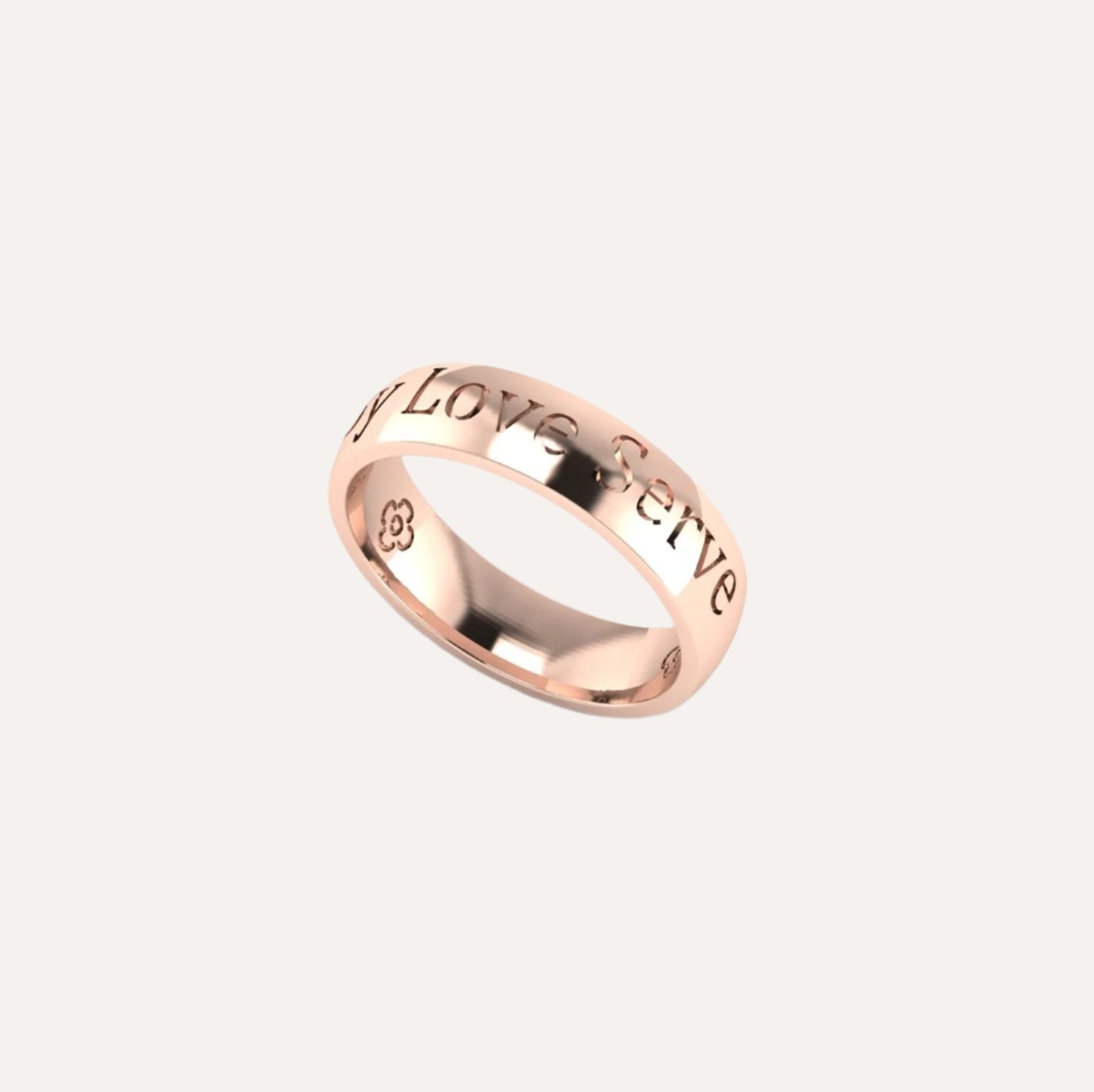 St Cuths grad rose gold ring 2024