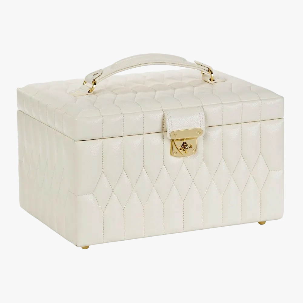 Curated by Orsini Fine Jewellery in Auckland, the WOLF Lauren Medium Jewellery Box offers a refined blend of heritage craftsmanship, thoughtful organisation and lasting protection for the jewellery you treasure most.