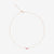 Dodo Bollicine Necklace in 9K Rose Gold with Pink Sapphire, Ruby and Amethyst - Orsini Jewellers