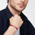 DoDo Bracelet NODO Burgundy Napper Leather Rose Gold - Orsini Jewellers