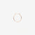 DoDo Hoop Earring ESSENTIALS Rose Gold Small - Orsini Jewellers
