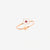 DoDo Ring CHERRY BLOSSOM Rose Gold White Enamel - Orsini Jewellers