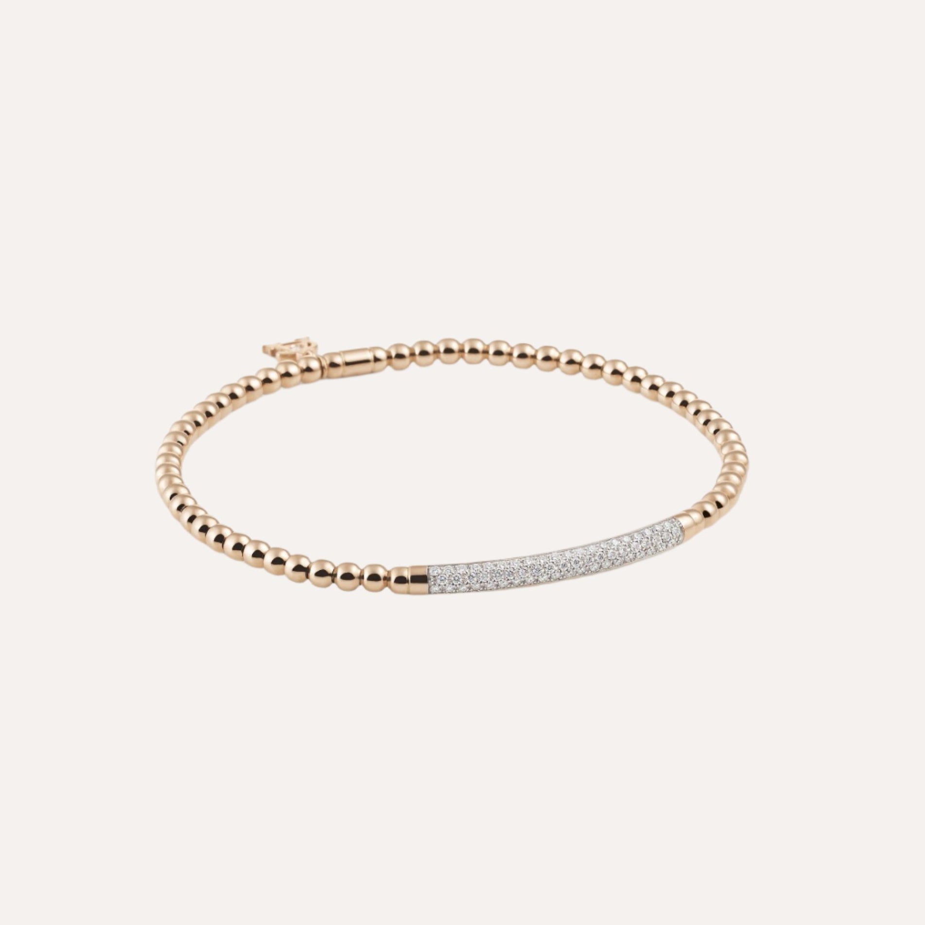Al Coro rose gold high quality stretch braclets