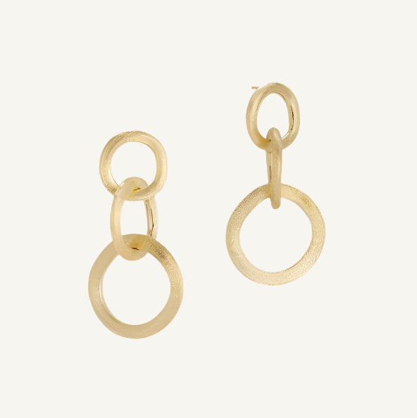 Marco Bicego Jaipur Link 18k Gold Dangle Earrings - Orsini Jewellers