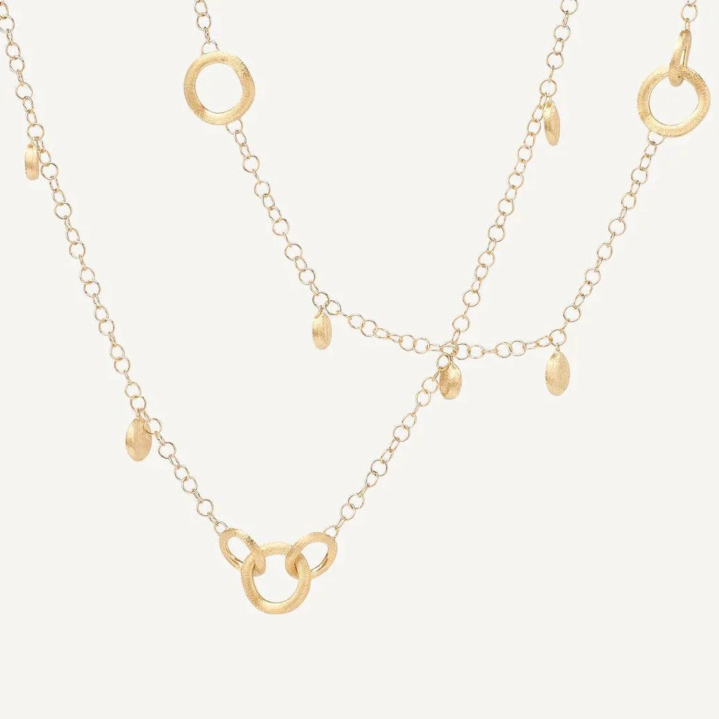 Marco Bicego Jaipur Link 18k Gold Necklace Long - Orsini Jewellers