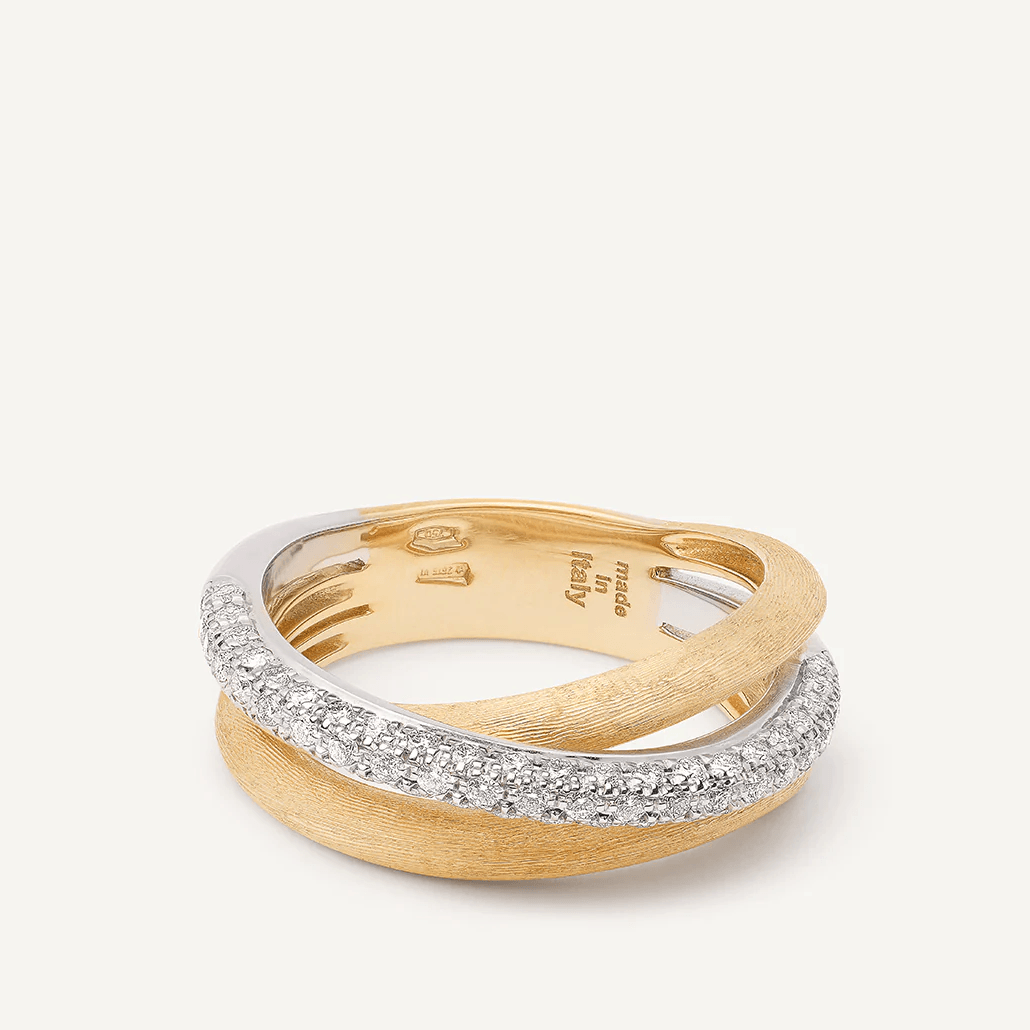 Marco Bicego Jaipur Link 3 Strand Diamond Ring - Orsini Jewellers