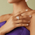 Marco Bicego Lunaria 18k Gold Band with Diamonds - Orsini Jewellers