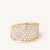 Marco Bicego Lunaria 18k Gold Band with Diamonds - Orsini Jewellers