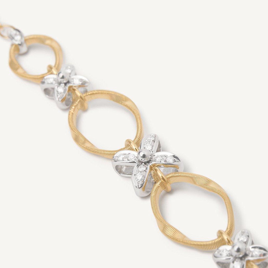 Marco Bicego Marrakech Onde 18k Gold and Diamond Necklace - Orsini Jewellers