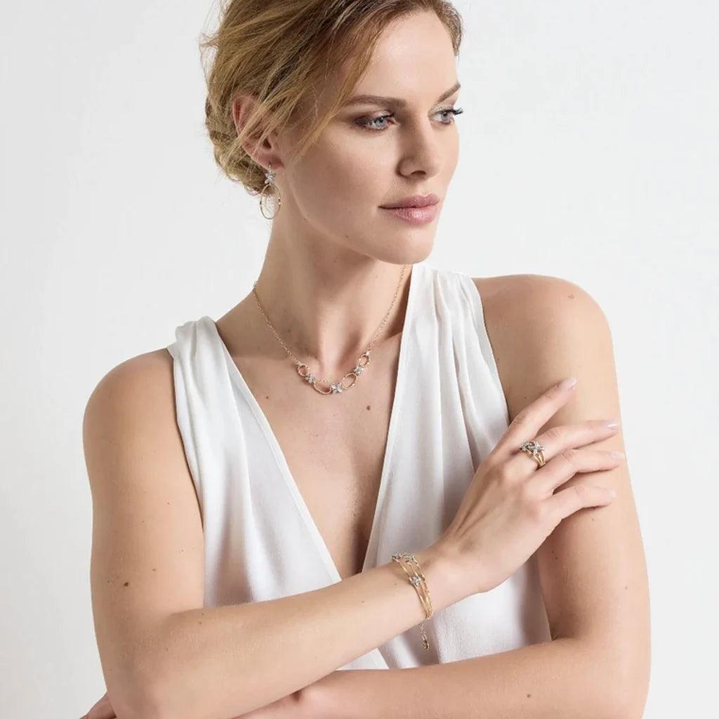 Marco Bicego Marrakech Onde 18k Gold and Diamond Necklace - Orsini Jewellers