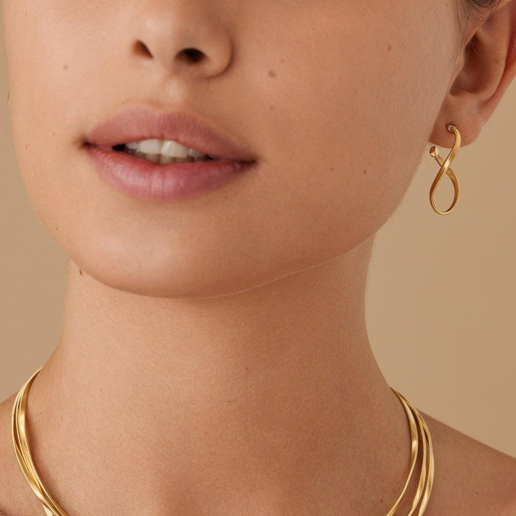Marco Bicego Marrakech Oval Twist Gold Earrings - Orsini Jewellers