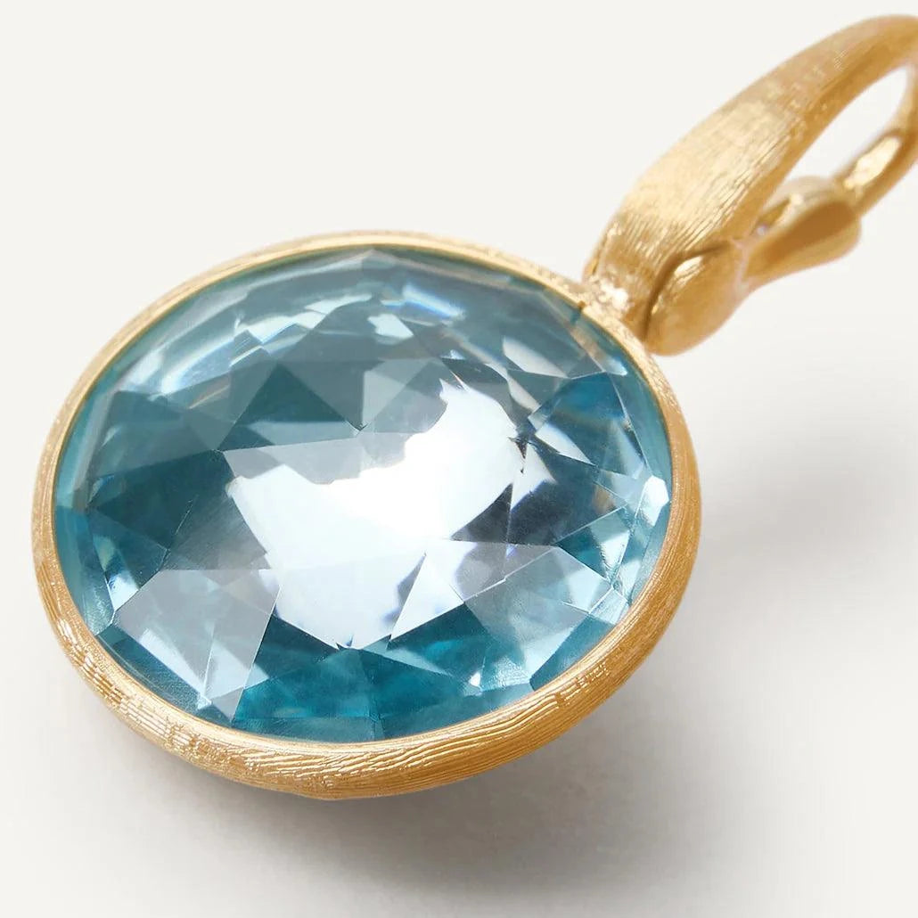 Marco Bicego Sky Blue Topaz and Yellow Gold Jaipur Pendant - Orsini Jewellers