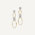 Marco Biecgo Marrakech Onde Drop Earrings Diamonds 18k Gold Flora - Orsini Jewellers