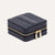 Maria Navy Small Zip Jewellery Travel Case - Orsini Jewellers