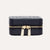 Maria Navy Small Zip Jewellery Travel Case - Orsini Jewellers