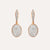 Nanis Ciliegine Rose Gold Boules Earrings with Diamonds Small - Orsini Jewellers
