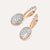 Nanis Ciliegine Rose Gold Boules Earrings with Diamonds Small - Orsini Jewellers