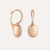 Nanis Ciliegine Rose Gold Boules Earrings with Diamonds Small - Orsini Jewellers